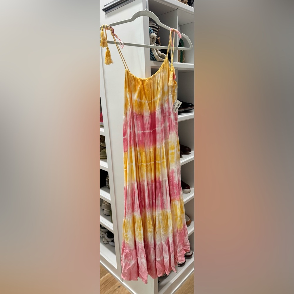 Vibrant Tie-Dye dress